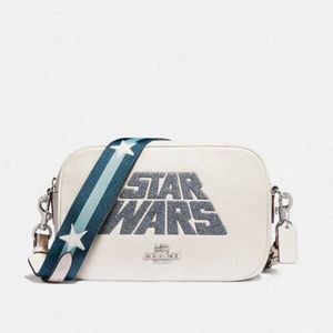 Coach Star Wars X Jes White Leather Cross Body Bag